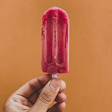 Geiserailie 40 piece Acrylic Cakesicle Sticks Mirror Ice Cream Sticks Mini Ice Lolly Craft Cakesicle Mold Sticks Ice Lolly Colored Craft Sticks for DIY Crafts Art Projects(Multicolored, 4.5 Inch)