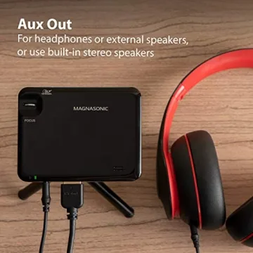Magnasonic Portable Mini Projector for Movies and Presentations