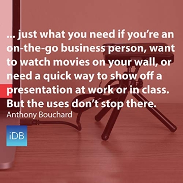 Magnasonic Portable Mini Projector for Movies and Presentations