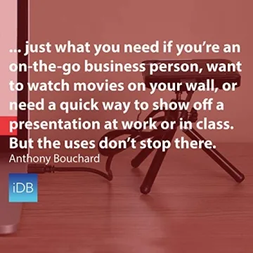 Magnasonic Portable Mini Projector for Movies and Presentations