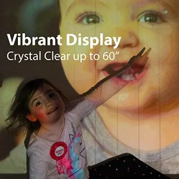 Magnasonic Portable Mini Projector for Movies and Presentations