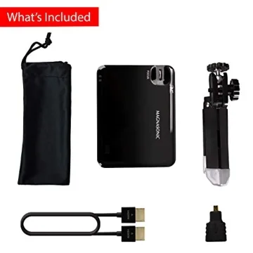 Magnasonic Portable Mini Projector for Movies and Presentations