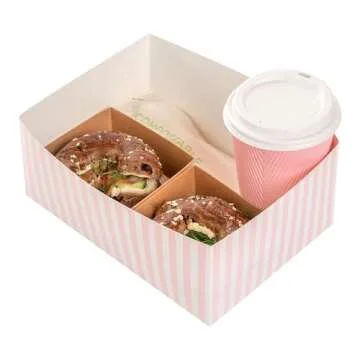 Restaurantware Eco-Friendly Burger Trays - 100 Disposable Trays