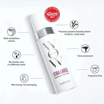 Xtra Large Bombshell Volumizer for Lasting Volume