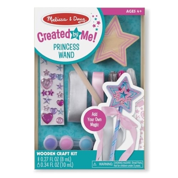 Crafty Princess Magic Wand Kit for Kids - Melissa & Doug