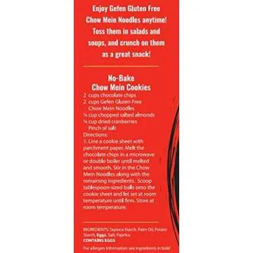 Crispy Gluten Free Chow Mein Noodles - 3 Pack