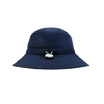 Baby Sun Hat Smile Face UPF 50+ Sun Protection Toddler Summer Cap Adjustable Beach Swim Bucket for B...