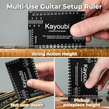 Precision KAYOUBI Guitar Action Gauge for Musicians