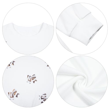 MOUSYA Womens Sequin Football Sweatshirt for Game Day