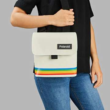 Stylish Polaroid Originals Box Camera Bag for Box-Type Cameras