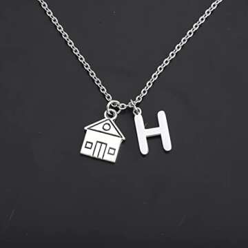 BLEOUK Singer home Inspired Necklace singer fans gift Music Gift Album Gift Music lover jewelry (Hom...