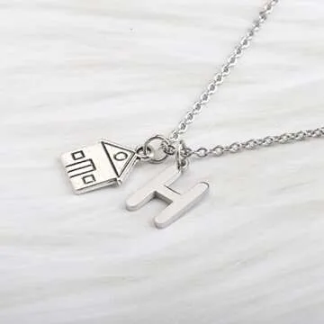 BLEOUK Singer Inspired Necklace for Music Lovers