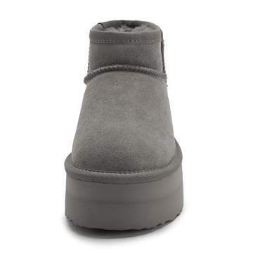 Xiakolaka Women's Platform Mini Boots for Winter Style