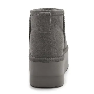 Xiakolaka Women's Platform Mini Boots for Winter Style