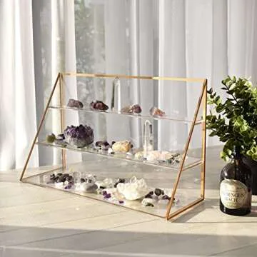 Elegant Ikee Design Acrylic Display Shelf - 3 Tier Risers