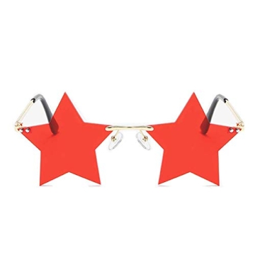 ENTHYI Star Shape Sunglasses - Fun Accessory for All