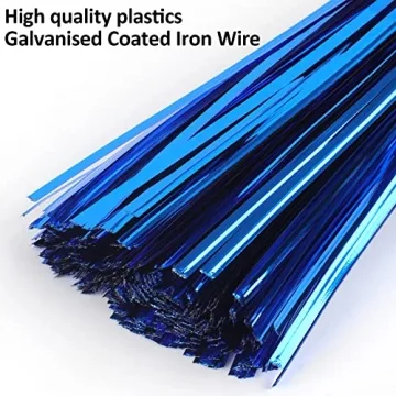 3200 Pcs Durable Metallic Twist Ties for All Uses