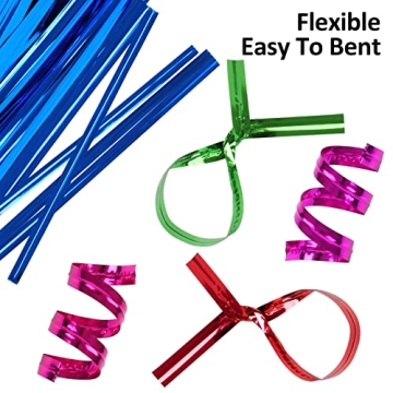 3200 Pcs Durable Metallic Twist Ties for All Uses