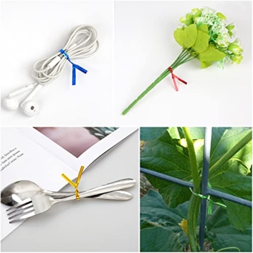 3200 Pcs Durable Metallic Twist Ties for All Uses