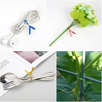 3200 Pcs Durable Metallic Twist Ties for All Uses