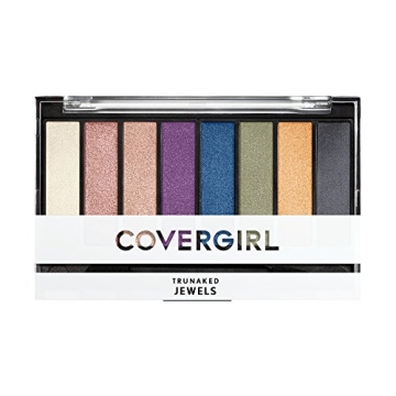 COVERGIRL truNAKED Eyeshadow Palette - High Pigment Jewel Tones for Colorful Eye Looks
