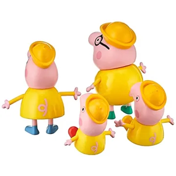 Peppa Pig Rainy Day Figure 4-Pack for Kids