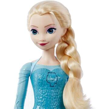 Mattel Disney Frozen Toys, Singing Elsa Doll with Signature Clothing, Sings “Let It Go” from the Movie