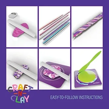 Craft 'n Clay - Creative DIY Jewelry Dish Kit for Kids