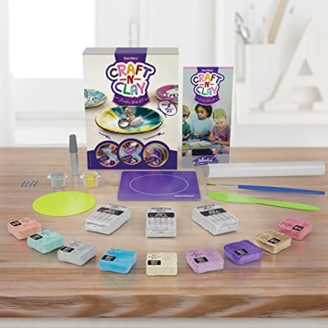 Craft 'n Clay - Creative DIY Jewelry Dish Kit for Kids