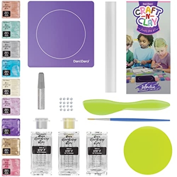Craft 'n Clay - Creative DIY Jewelry Dish Kit for Kids