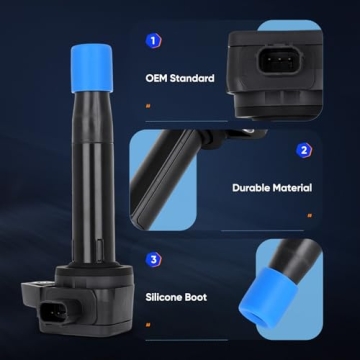 ECCPP Ignition Coils & Spark Plugs for Honda & Acura