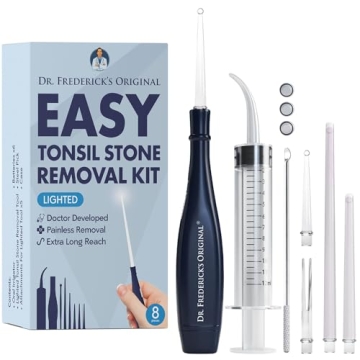 Dr. Frederick’s Original Easy Tonsil Stone Remover Kit – Fast & Painless Relief