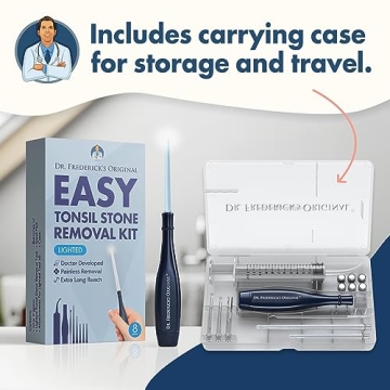Dr. Frederick’s Easy Tonsil Stone Removal Kit for Fast Relief