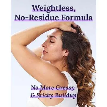 Keranique Hair Thickening Spray - Lift & Repair Volumizing Spray for Instant Volume, Texture - Styling Texturizing Spray For Fine Hair - Heat Damage Protectant With Keratin 3.4 oz