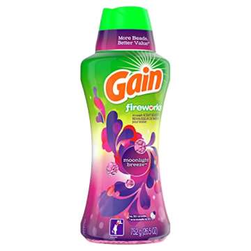 Gain Fireworks In-Wash Scent Booster Beads, Moonlight Breeze, 26.5 oz