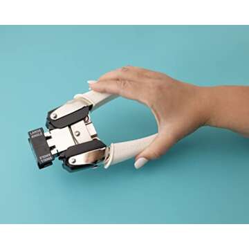 We R Memory Keepers Crop-A-Dile Retro Corner Chomper Small and Large Angle, White, Chomp Down on Paper, Cardstock, Chipboard, Leather, Plastic, and More, for Scrapbooking, Journaling, Cardmaking