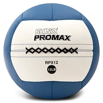 Champion Sports RPX12 Rhino Promax Slam Balls, 12 lb, Soft Shell with Non-Slip Grip, Medicine Wall E...