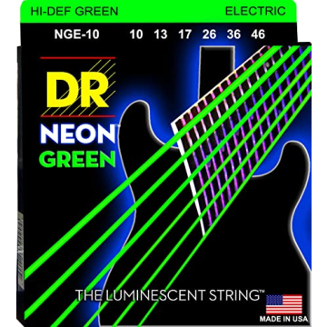 DR Strings HI-DEF NEON Electric Guitar Strings - Unleash Your Sound with Style! 10-46