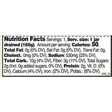 More Than Fair Whole Artichoke Hearts – Tender & Delicious, Versatile Ingredient, Grown in Peru, Paleo Friendly, Non-GMO Project Verified – 9.8 Oz