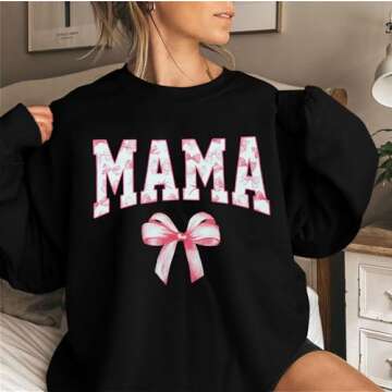 Stylish UNIQUEONE Mama Sweatshirt for Modern Moms