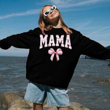 Stylish UNIQUEONE Mama Sweatshirt for Modern Moms