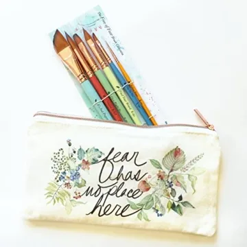 Travel Watercolor Brushes Set of 6 for Artists and Beginners