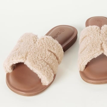 Monika Flat H-Band Slide Sandal - Stylish Comfort for Summer