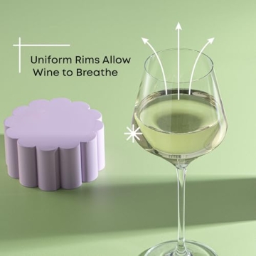 JoyJolt Layla White Wine Glasses, Set of 4 Italian Glasses, 13.5 oz Clear – Made in Europe