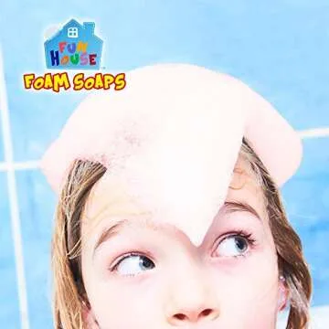 Mika's Fun House Foam Soap - Very Berry & Blueberry Rush - Fun Bath Time!