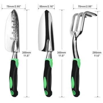 ZUZUAN Heavy-Duty Garden Tool Set for Everyone