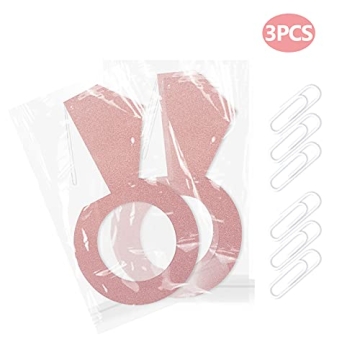 Rose Gold Diamond Ring Hanging Decorations for Celebrations