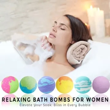 Luxurious Bath Bombs Gift Set - 24 Natural Aromatic Soaks