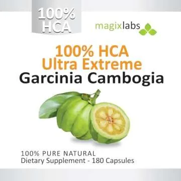 MagixLabs 100% HCA Garcinia Cambogia Extract – Pure Wellness