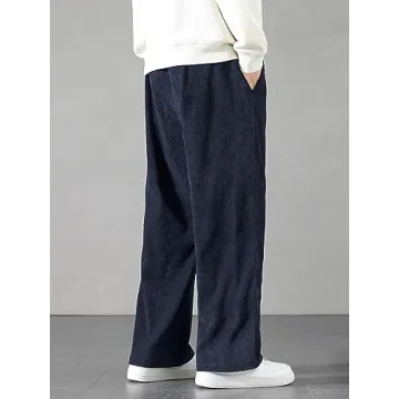 Floerns Men's Corduroy Joggers for Stylish Comfort